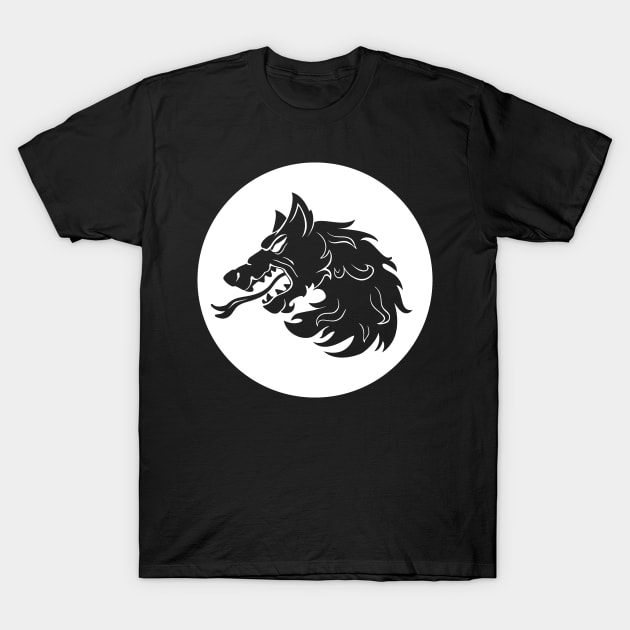 Medieval Wolf T-Shirt by Huhnerdieb Apparel